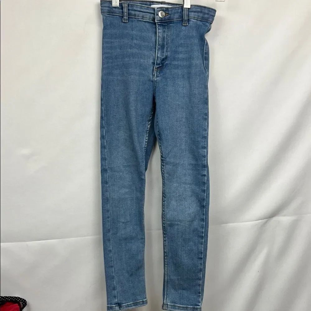 Zara high waist skinny jeans size 10